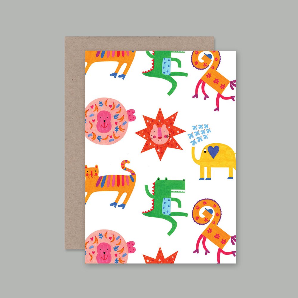 Card | Jungle Animals