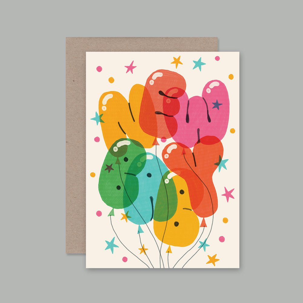 Card | New Baby Balloons