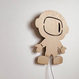 Wooden Night Light l Astronaunt