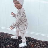 Thick cotton ribbed Pants Discounted