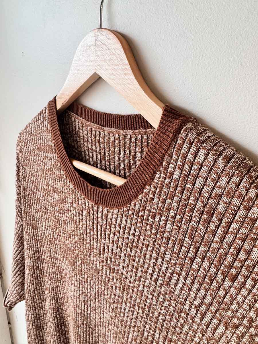 Women's Fine Rib Set | Chocolate