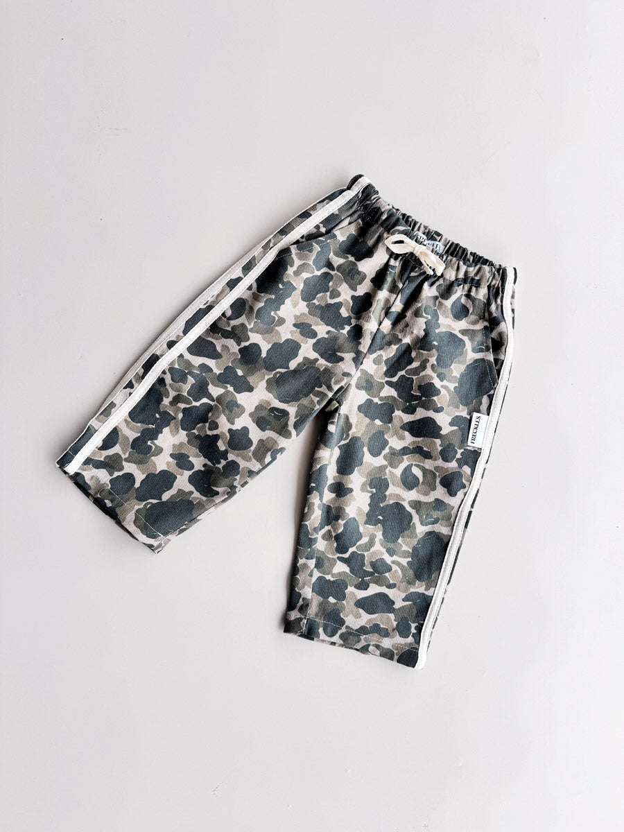 Racer Denim Track Pants | Camo