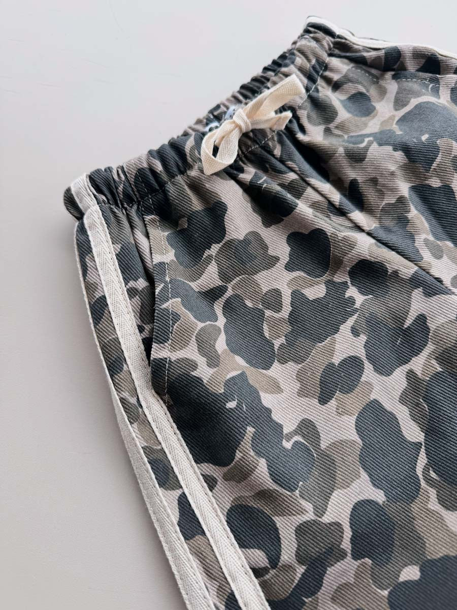 Racer Denim Track Pants | Camo