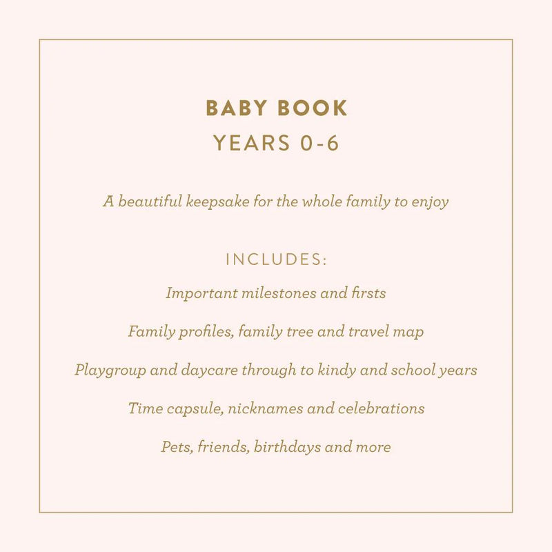 Baby Journal Book l Buttermilk