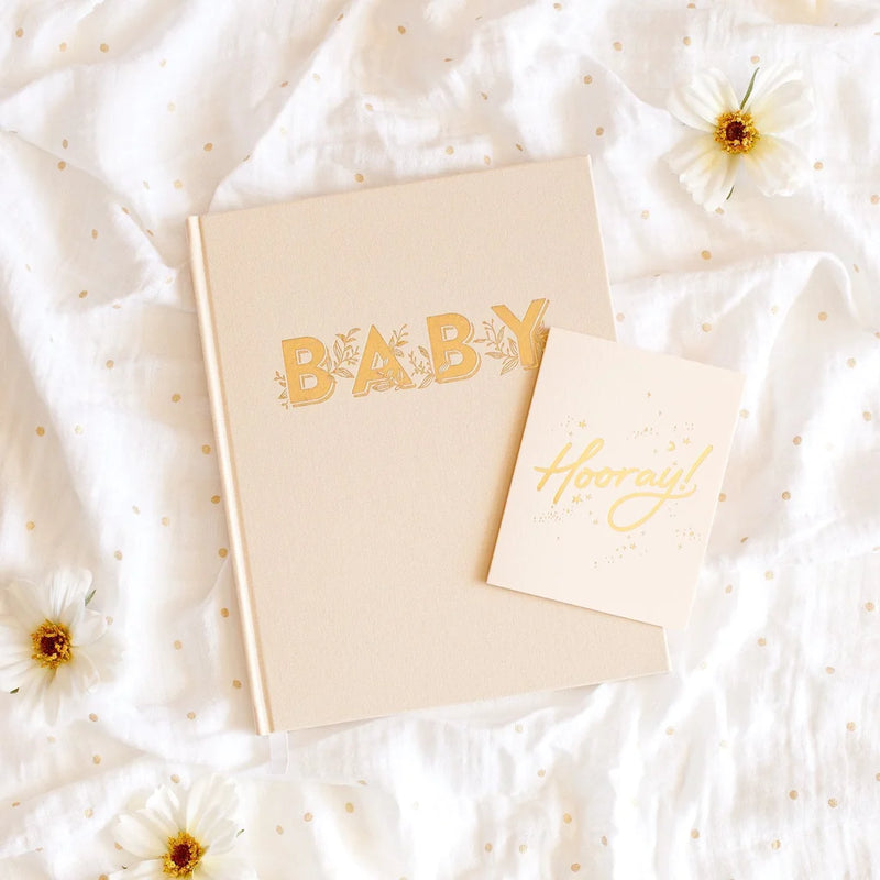 Baby Journal Book l Buttermilk