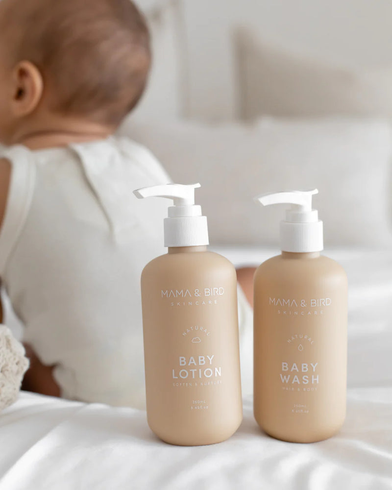 All Natural Baby Wash Lotion Duo Freckly Ollie