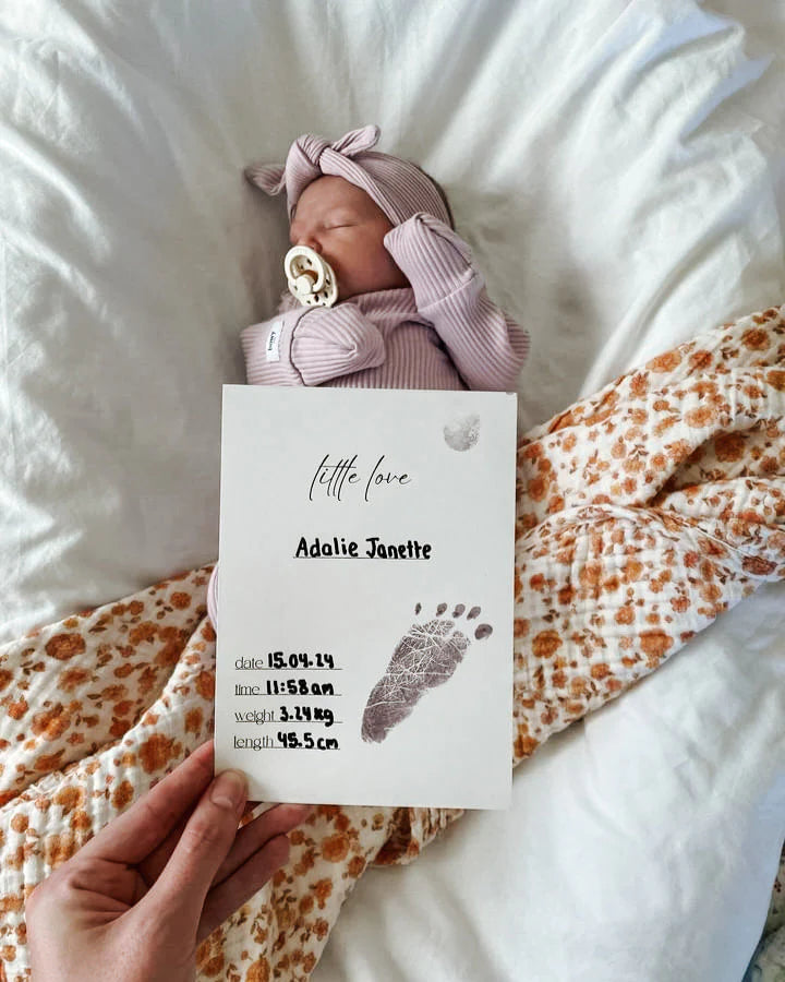 Inkless | My First Year Milestone Cards