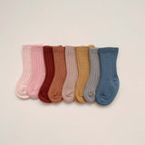 Basic Cotton Rib Socks