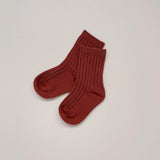 Basic Cotton Rib Socks