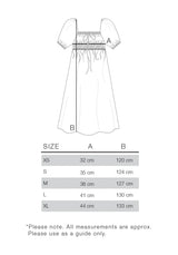 Puff Sleeve Womens Milkmaid Dress | Floral