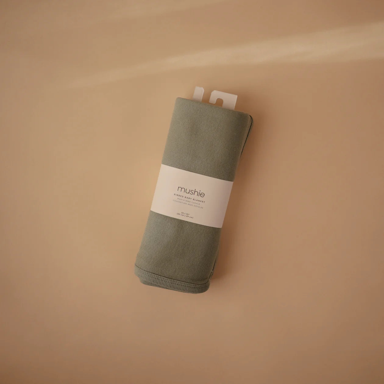 Ribbed Baby Blanket | Roman Green