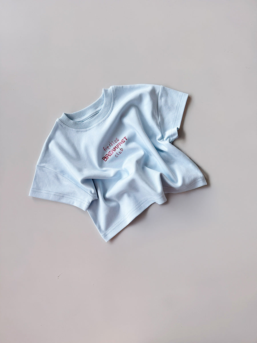 PRE-ORDER Breakfast Club Tee | Sky