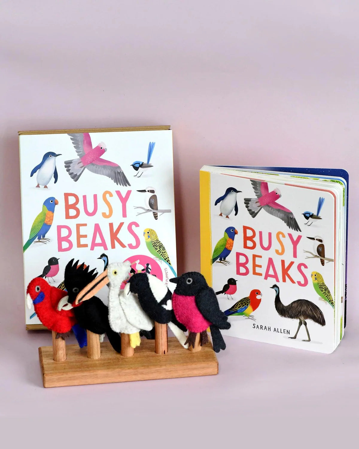 Book & Felt Finger Puppets | Busy Beaks