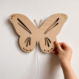 Wooden Night Light l Butterfly