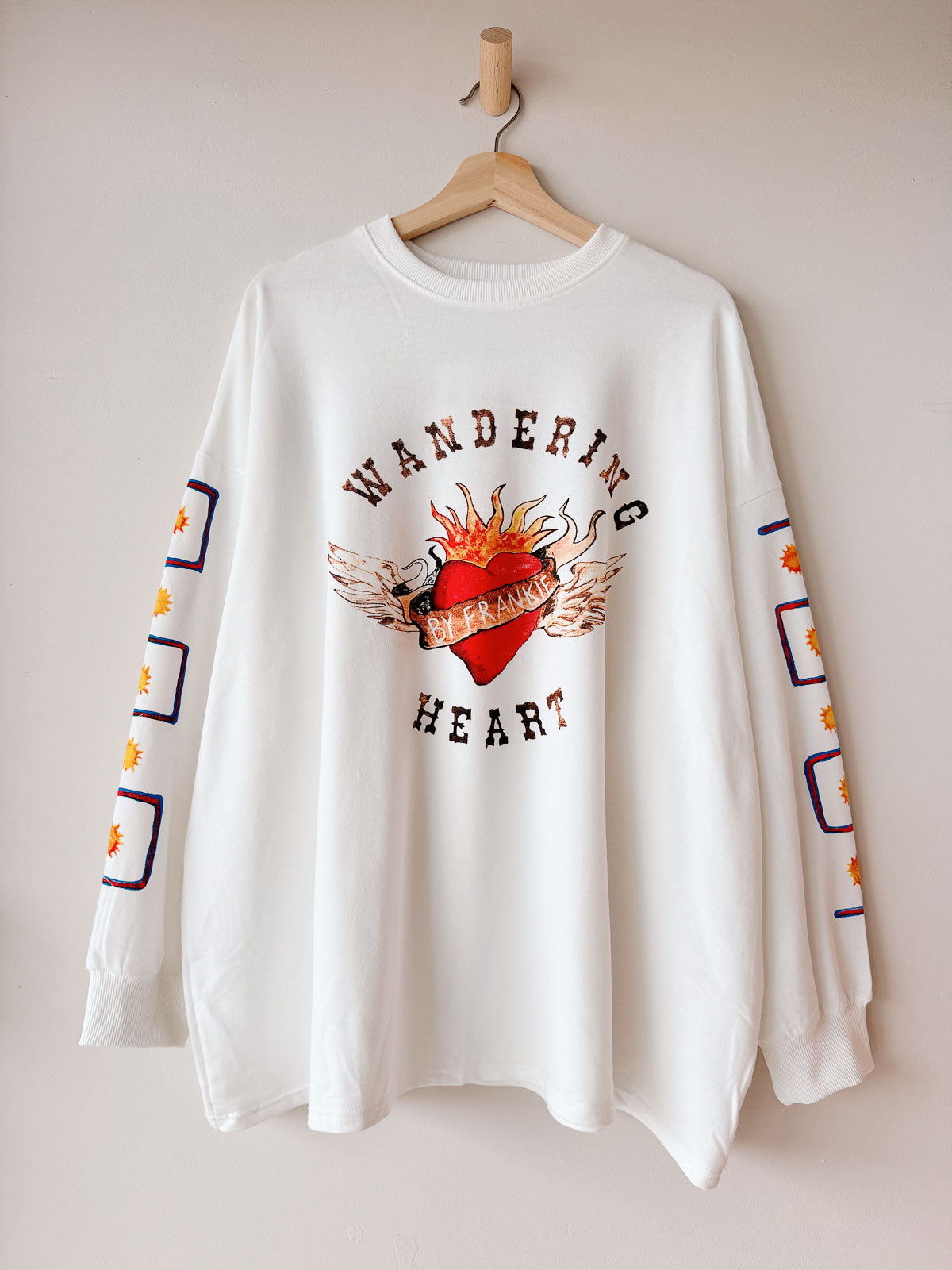 Oversized Pullover | Wandering heart