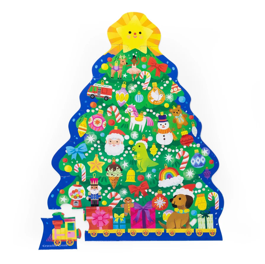 Classic Floor Puzzle 24 pc | Christmas Tree