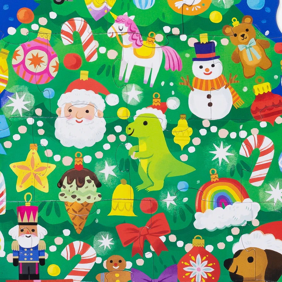 Classic Floor Puzzle 24 pc | Christmas Tree