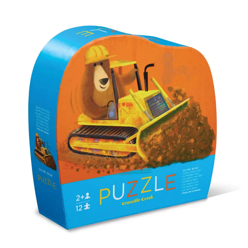 Mini Puzzle 12 pc | Go Mister Bear