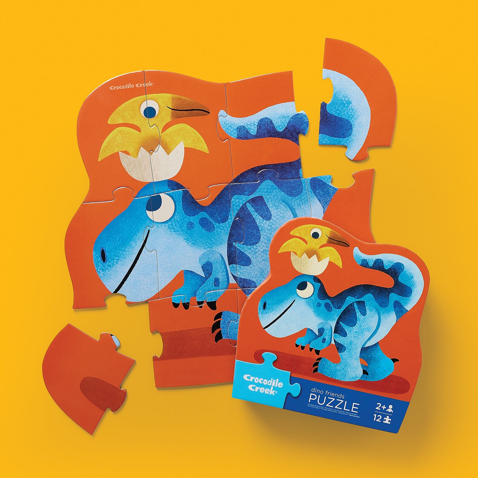 Mini Puzzle 12 pc | Dino Friends