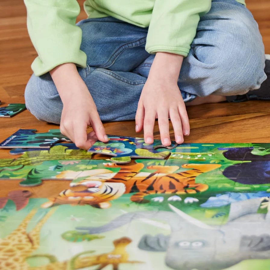 Classic Floor Puzzle 36 pc | Wild Kingdom