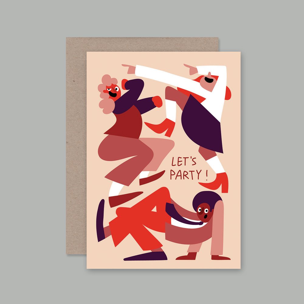 Card | Let's Party