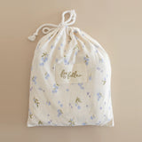 Forget-Me-Not Organic Fitted Cot Sheet