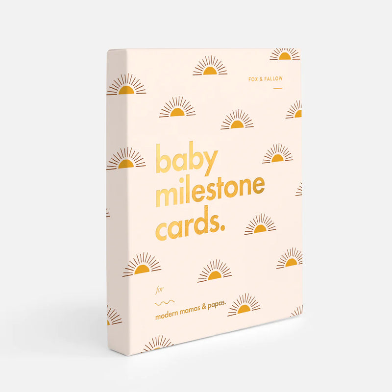 Baby Milestone Cards l Boho