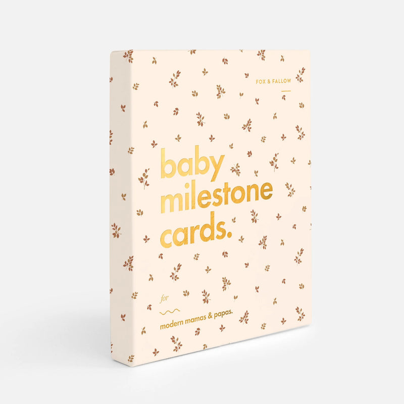 Baby Milestone Cards l Broderie