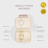 Absolut Tritan Snack box with 3 Compartments | Unicorn