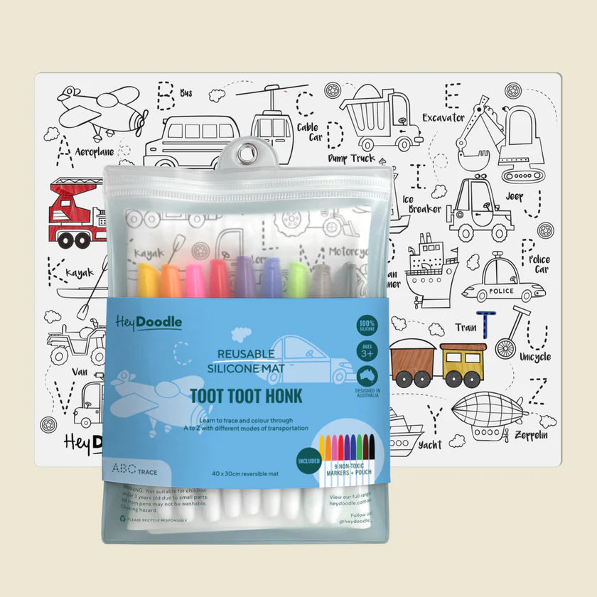 Activity Doodle Mat | Toot Toot Honk