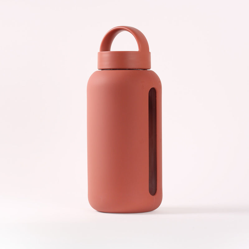 Hydration Tracking Mama Water Bottle | Clay