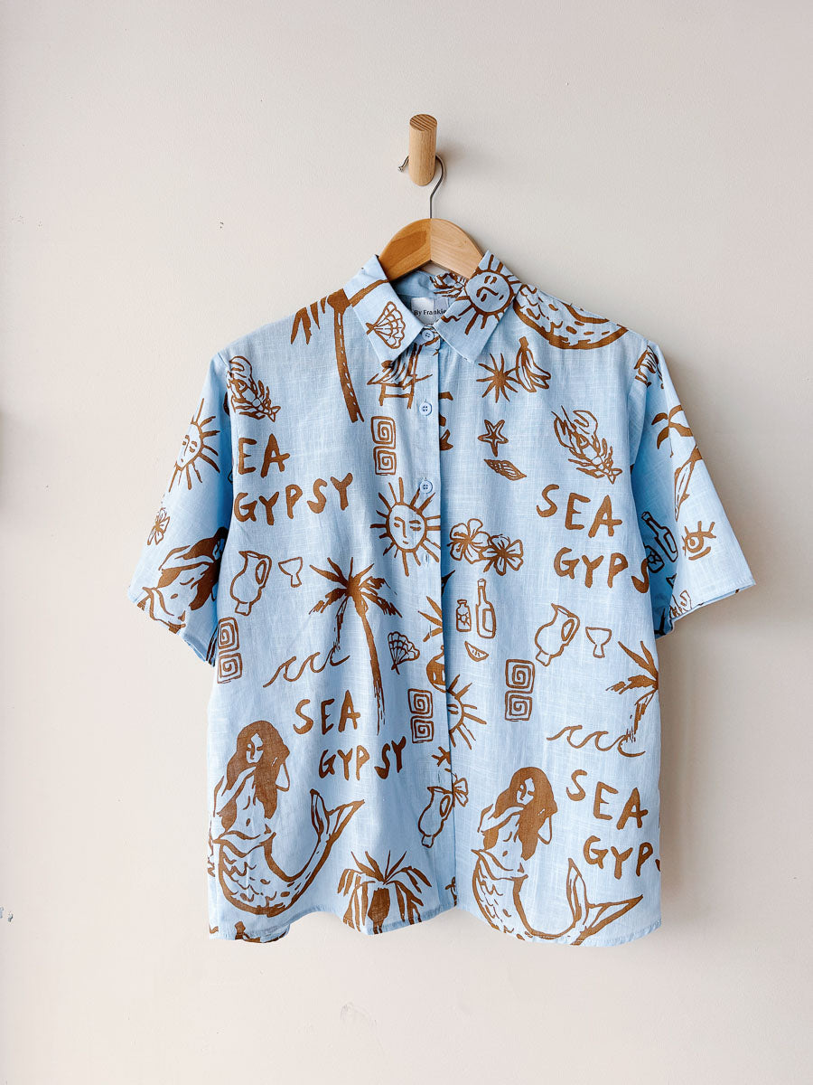 Womens SS Shirt | Sea Gypsy| Blue