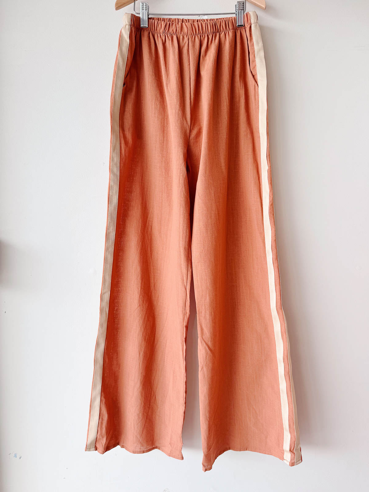 Women's Pants | Earth Tan Stripe
