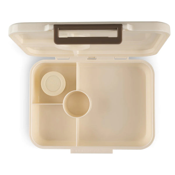Incredible Tritan Lunch box with 4 compartments | Lemon