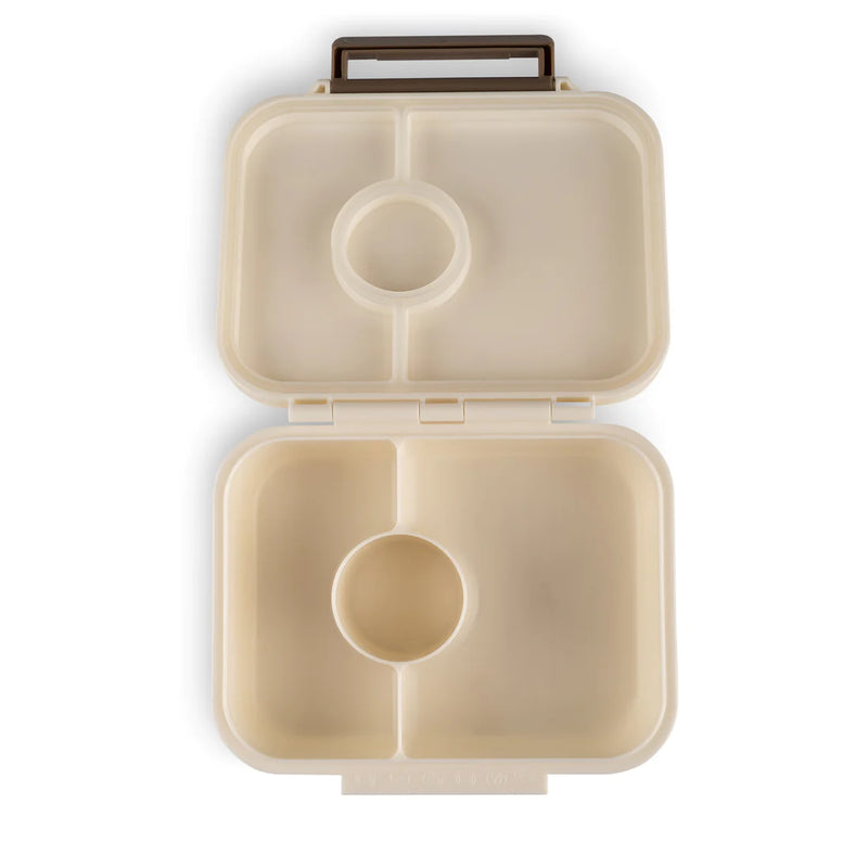 Absolut Tritan Snack box with 3 Compartments | Lemon