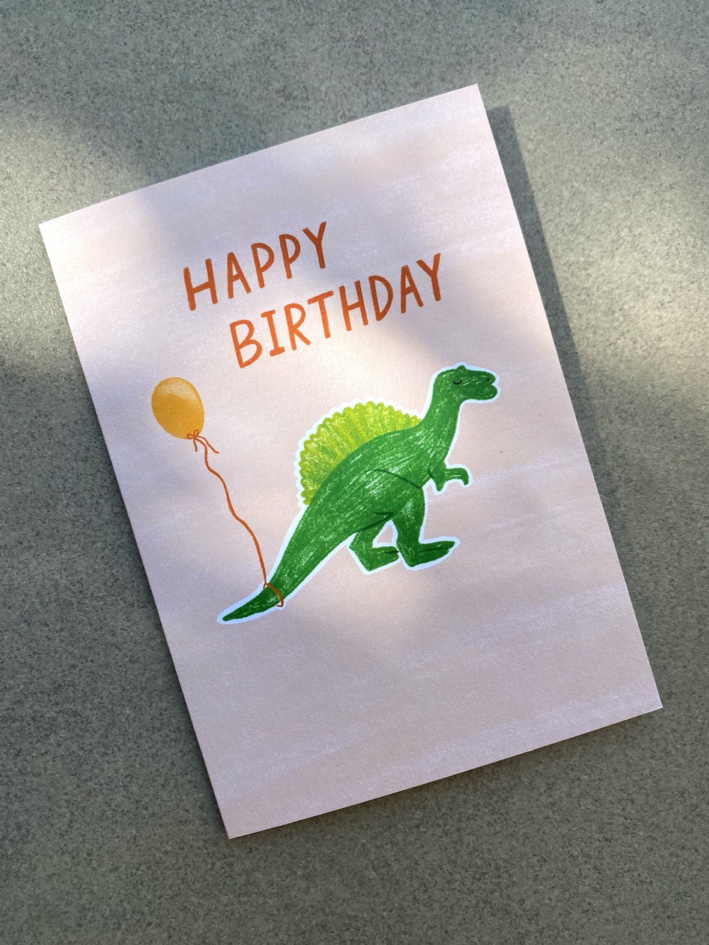Card | Dinosaur Happy Birthday