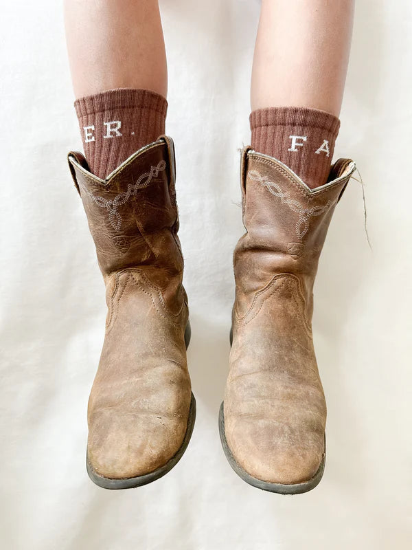 Women's Socks | Chocolate