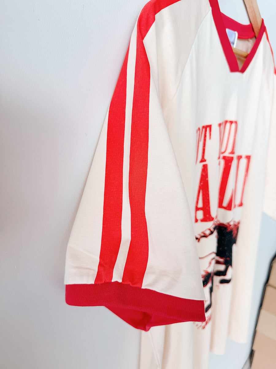 Womens SS Tee | Not Your Darlin / Beige Red