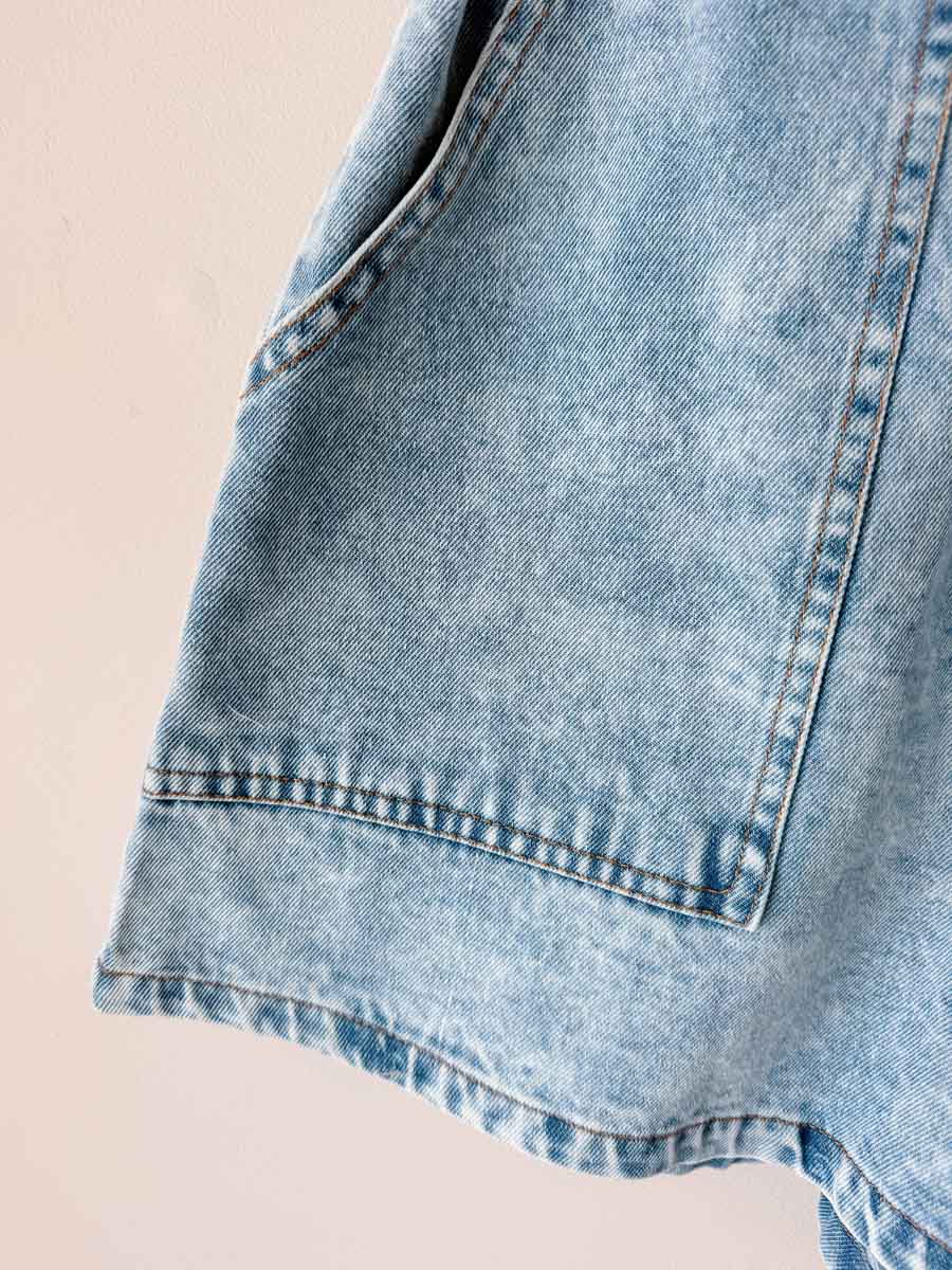 Women's Shorts | Light Wash Denim