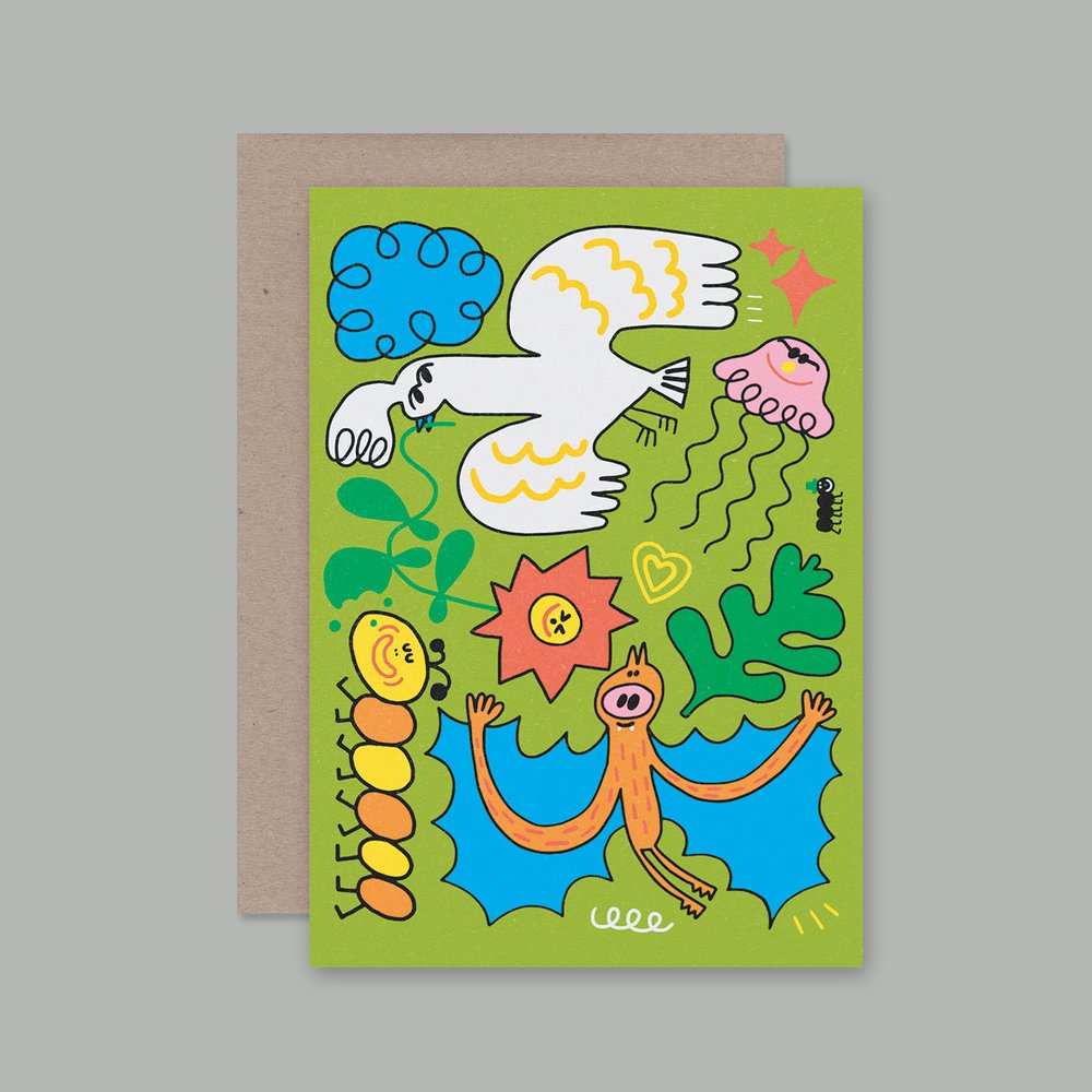 Card | Flappin' Happy