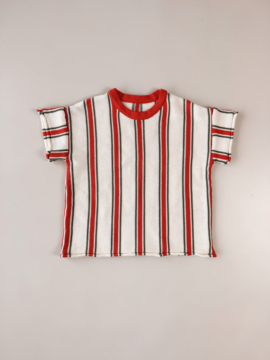 Retro Stripe Cotton Top ONLY