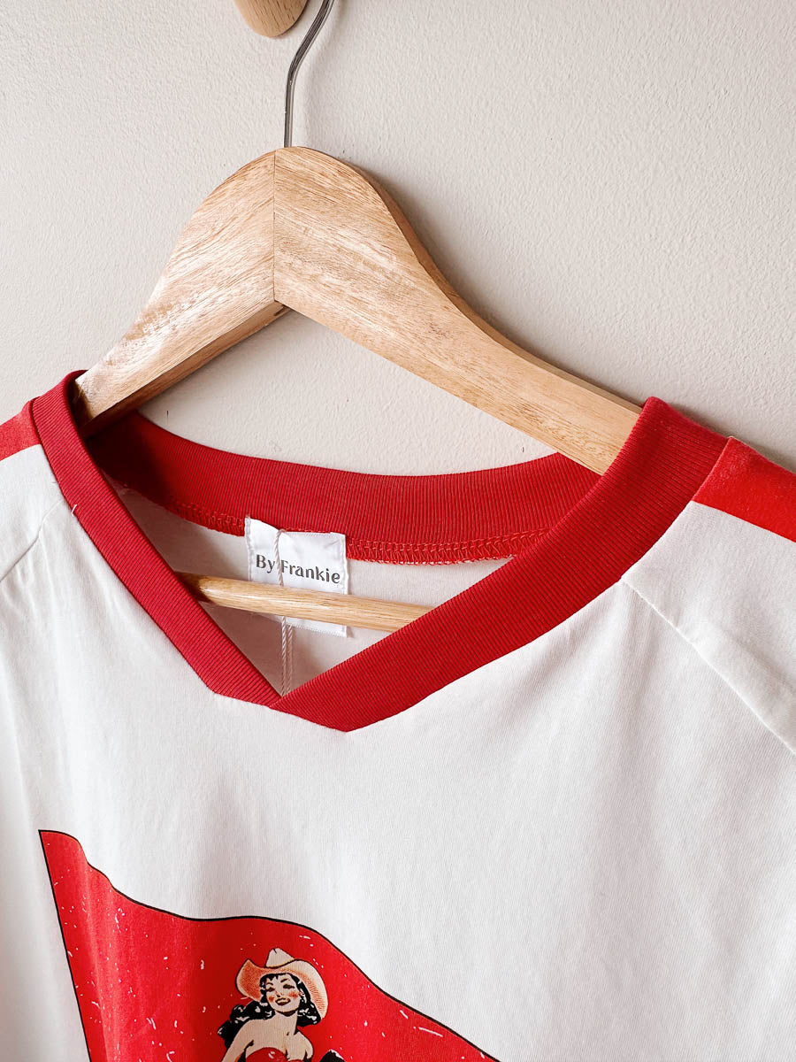 Womens SS Tee | Save a Horse Cowgirl