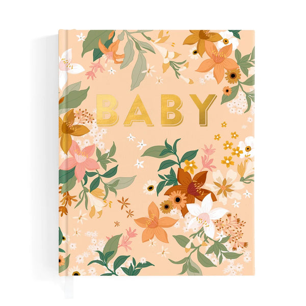 Baby Journal Book l Floral