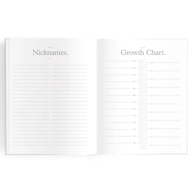 Baby Journal Book l Powder