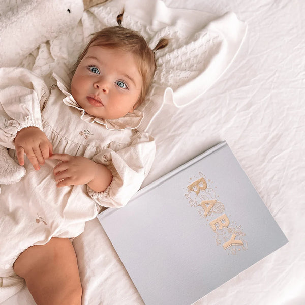 Baby Journal Book l Powder