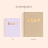 Mini Baby Journal Book l Lilac