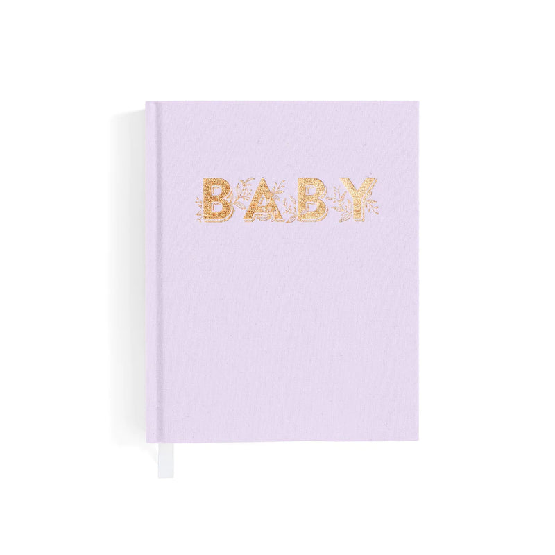 Mini Baby Journal Book l Lilac