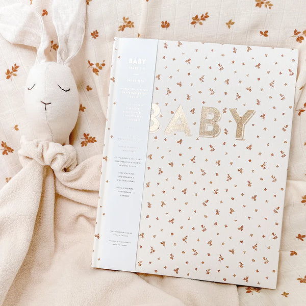 Baby Journal Book l Broderie
