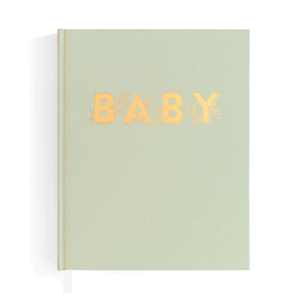 Baby Journal Book l Pistachio