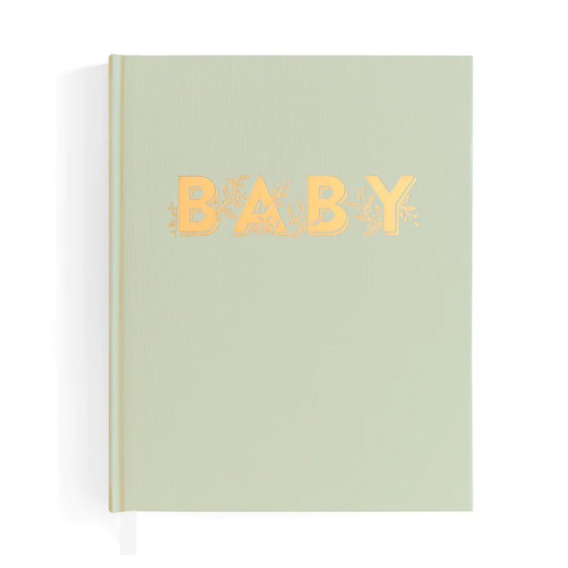 Baby Journal Book l Pistachio